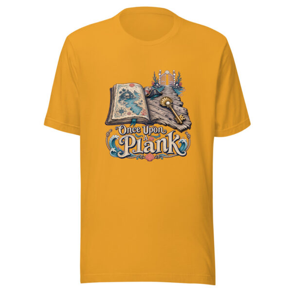 Once Upon A Plank Graphic Tee mockup 1 Once Upon A Plank Graphic Tee front view