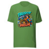 Parrot Took The Helm Graphic Tee mockup 16 Parrot Took The Helm Graphic Tee mockup 16