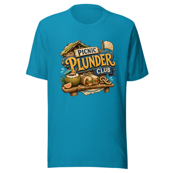 Picnic Plunder Club Graphic Tee mockup 2
