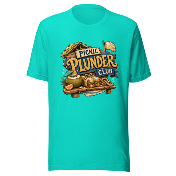 Picnic Plunder Club Graphic Tee mockup 3