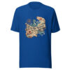 Pirate Map Mythology Graphic Tee front view