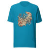 Pirate Map Mythology Graphic Tee mockup 2