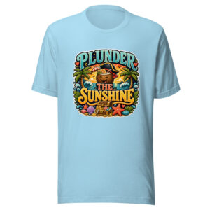 PLUNDER THE SUNSHINE Heartbeat-20260623-codex-fallback Graphic Tee mockup 1 PLUNDER THE SUNSHINE Heartbeat-20260623-codex-fallback Graphic Tee front view