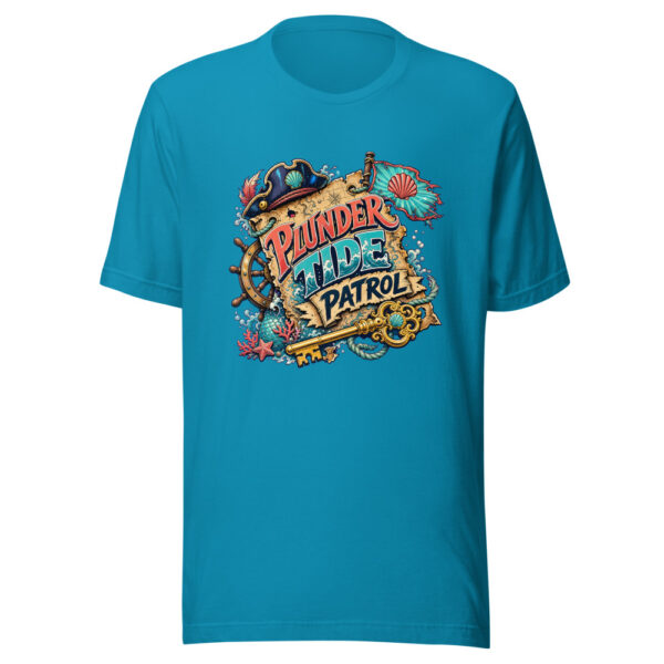 Plunder Tide Patrol Graphic Tee mockup 2 Plunder Tide Patrol Graphic Tee mockup 2