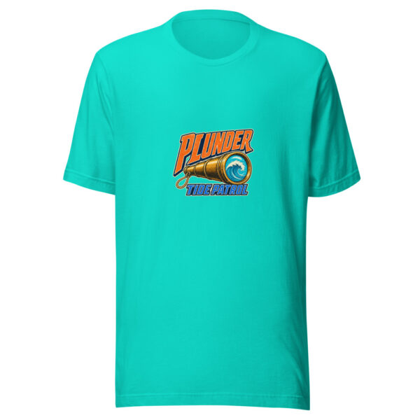 Plunder Tide Patrol Plunder-tide-patrol-spyglass Graphic Tee front view
