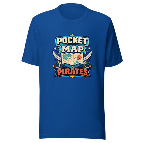 Pocket Map Pirates Heartbeat-20260630T101514Z Graphic Tee front view
