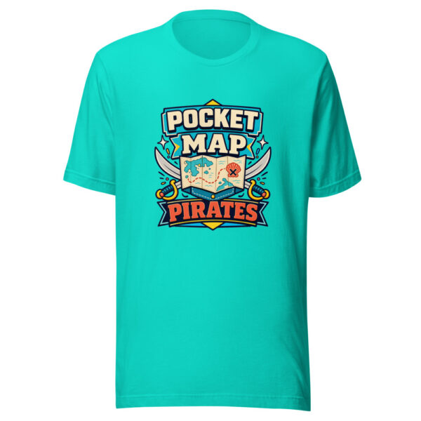 Pocket Map Pirates Heartbeat-20260630T101514Z Graphic Tee mockup 3