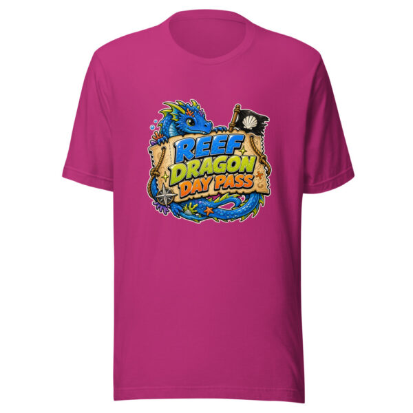 Reef Dragon Day Pass Heartbeat-20260629T085650Z Graphic Tee mockup 1 Reef Dragon Day Pass Heartbeat-20260629T085650Z Graphic Tee front view