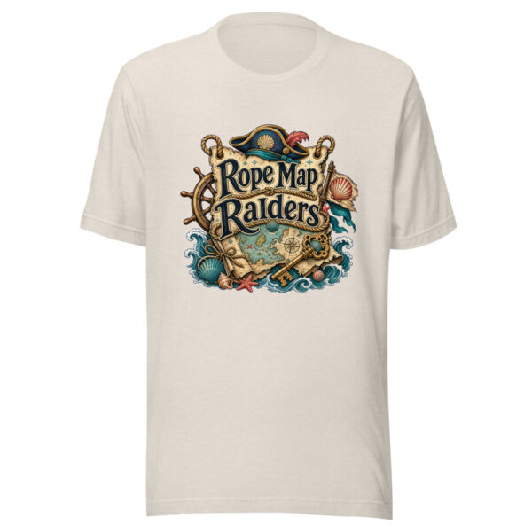 Rope Map Raiders Graphic Tee mockup 14 Rope Map Raiders Graphic Tee mockup 14