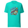Rope Map Raiders Graphic Tee mockup 3
