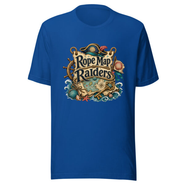 Rope Map Raiders Graphic Tee mockup 4 Rope Map Raiders Graphic Tee mockup 4