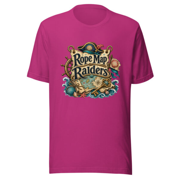 Rope Map Raiders Graphic Tee mockup 5 Rope Map Raiders Graphic Tee mockup 5