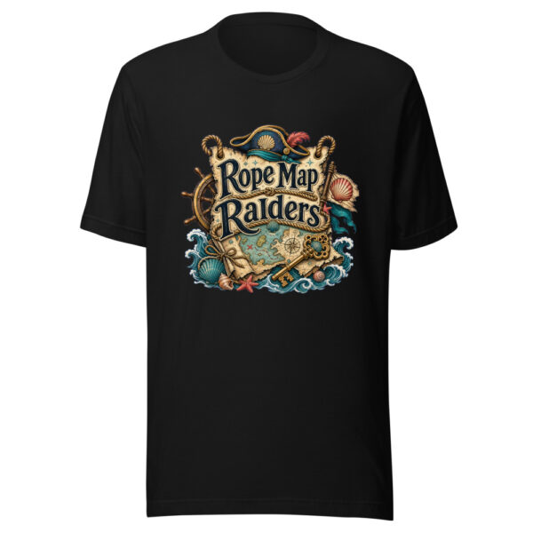 Rope Map Raiders Graphic Tee mockup 7 Rope Map Raiders Graphic Tee mockup 7