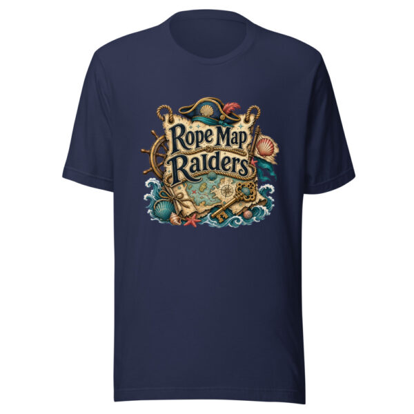 Rope Map Raiders Graphic Tee mockup 9 Rope Map Raiders Graphic Tee mockup 9