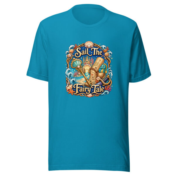 Sail The Fairy Tale Graphic Tee mockup 2