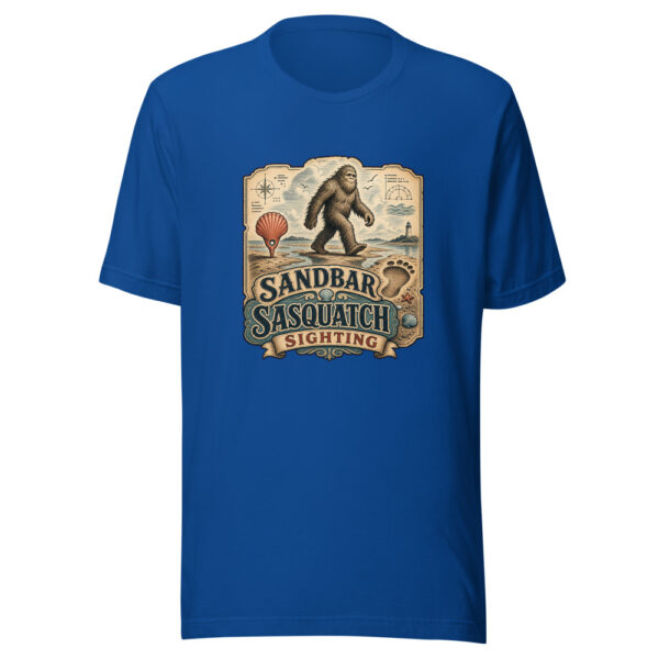 Sandbar Sasquatch Sighting Heartbeat-20260629T204141Z Graphic Tee mockup 3