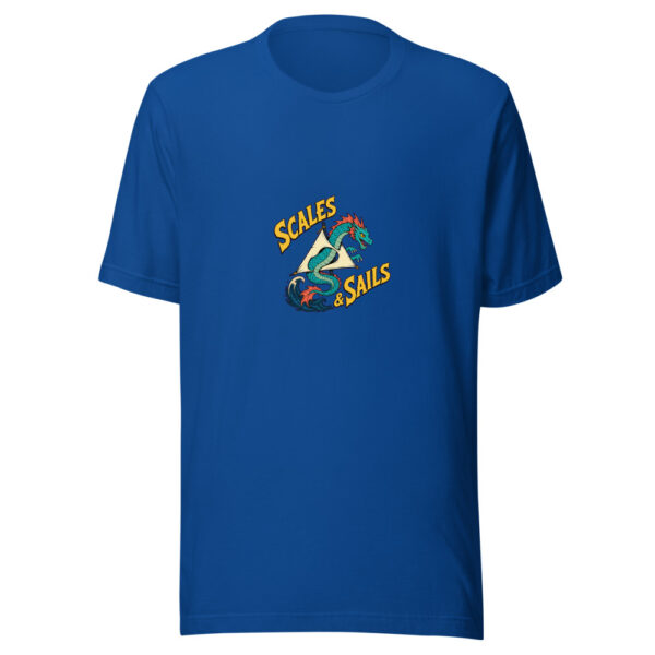 Scales & Sails Scales-and-sails Graphic Tee mockup 3