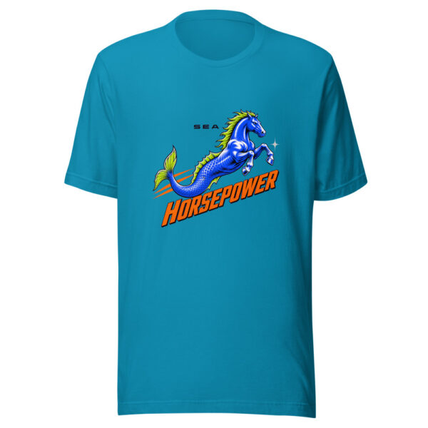 Sea Horsepower Sea-horsepower-hippocampus Graphic Tee mockup 2 Sea Horsepower Sea-horsepower-hippocampus Graphic Tee mockup 2