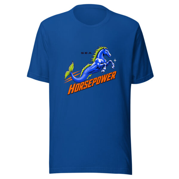 Sea Horsepower Sea-horsepower-hippocampus Graphic Tee mockup 3 Sea Horsepower Sea-horsepower-hippocampus Graphic Tee mockup 3