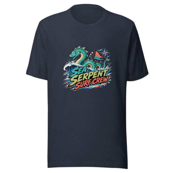 Sea Serpent Surf Crew Heartbeat-20260630T071411Z Graphic Tee mockup 13
