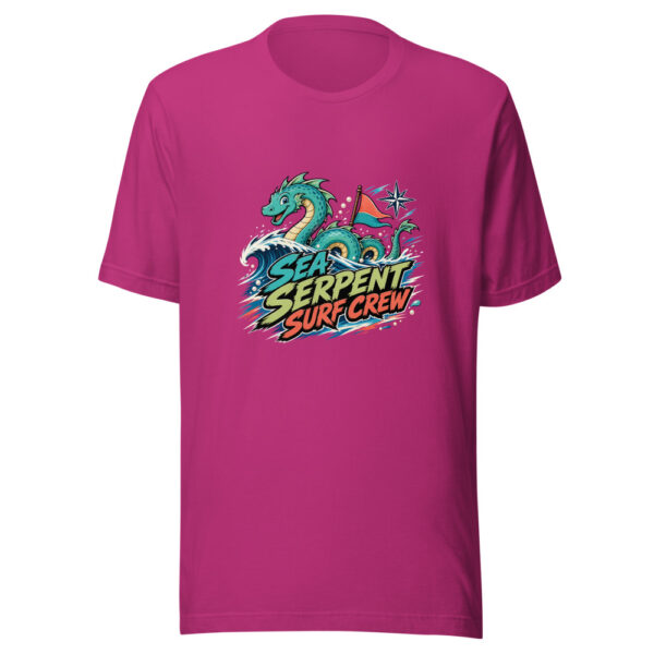 Sea Serpent Surf Crew Heartbeat-20260630T071411Z Graphic Tee mockup 5
