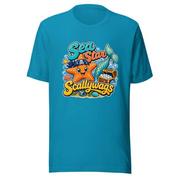 Sea Star Scallywags Graphic Tee mockup 2 Sea Star Scallywags Graphic Tee mockup 2