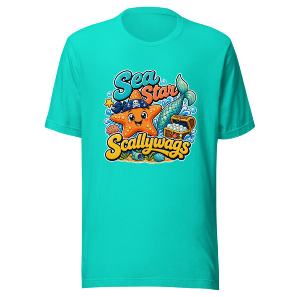 Sea Star Scallywags Graphic Tee mockup 3 Sea Star Scallywags Graphic Tee mockup 3