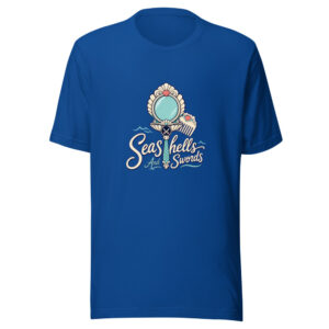 Seashells And Swords Graphic Tee mockup 1 Seashells And Swords Graphic Tee front view