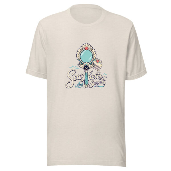 Seashells And Swords Graphic Tee mockup 14 Seashells And Swords Graphic Tee mockup 14