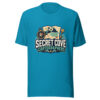 Secret Cove Cartographers Heartbeat-20260629T055648Z Graphic Tee mockup 1 Secret Cove Cartographers Graphic Tee front view