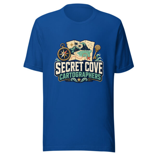 Secret Cove Cartographers Heartbeat-20260629T055648Z Graphic Tee mockup 3 Secret Cove Cartographers Graphic Tee mockup 3