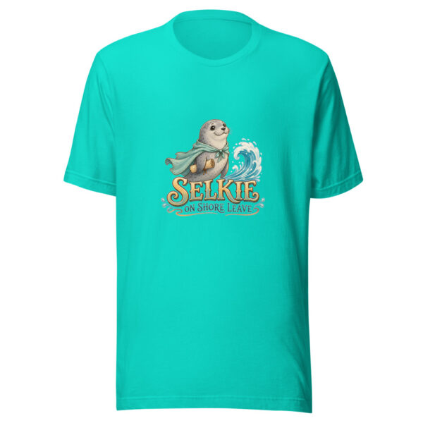 Selkie On Shore Leave Selkie-shore-leave Graphic Tee mockup 3 Selkie On Shore Leave Selkie-shore-leave Graphic Tee mockup 3