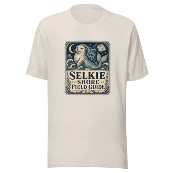 Selkie Shore Field Guide Graphic Tee mockup 14
