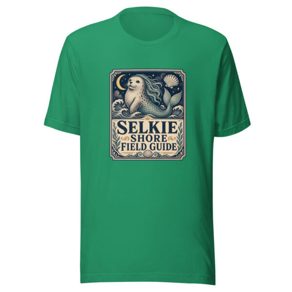 Selkie Shore Field Guide Graphic Tee mockup 15