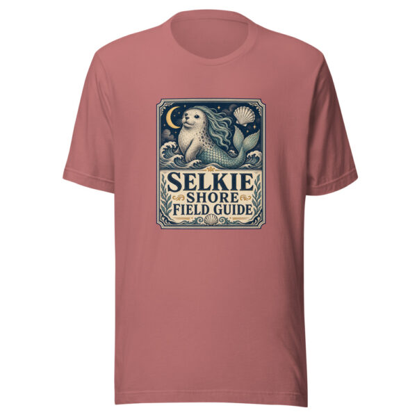 Selkie Shore Field Guide Graphic Tee mockup 21