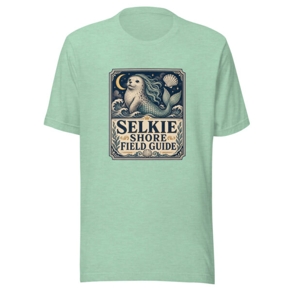 Selkie Shore Field Guide Graphic Tee mockup 24