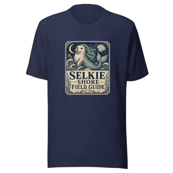 Selkie Shore Field Guide Graphic Tee mockup 9