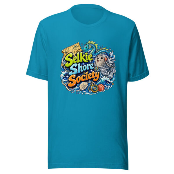 Selkie Shore Society Graphic Tee mockup 2