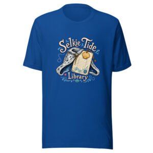 Selkie Tide Library Graphic Tee front view