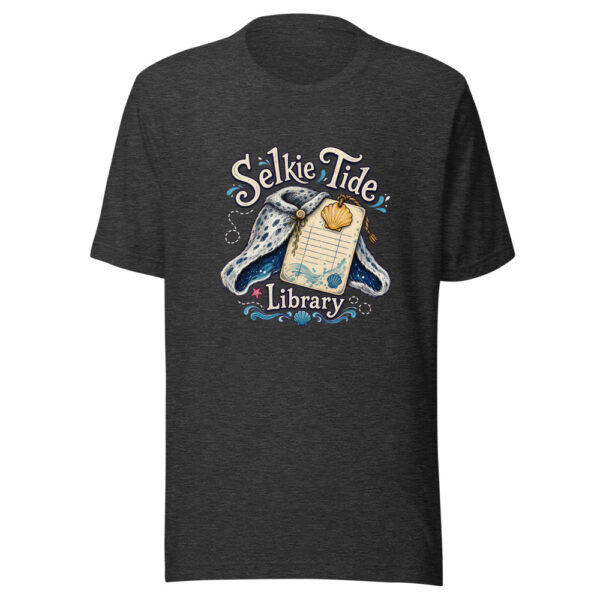 Selkie Tide Library Graphic Tee mockup 12