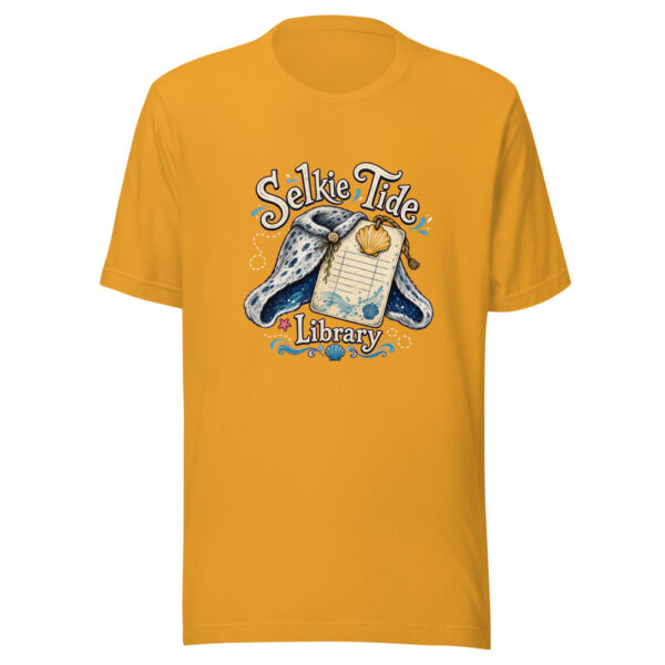 Selkie Tide Library Graphic Tee mockup 4