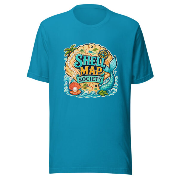 SHELL MAP SOCIETY Heartbeat-20260622-codex-fallback Graphic Tee mockup 1 SHELL MAP SOCIETY Graphic Tee front view