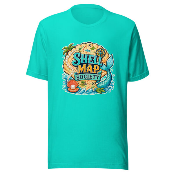 SHELL MAP SOCIETY Heartbeat-20260622-codex-fallback Graphic Tee mockup 2 SHELL MAP SOCIETY Graphic Tee mockup 2