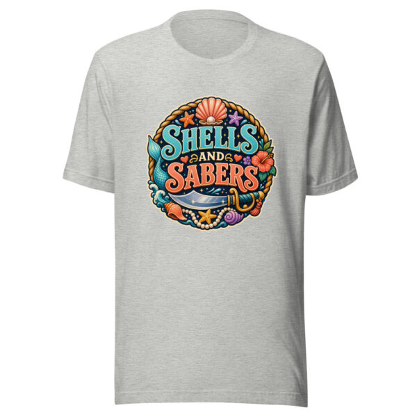 SHELLS AND SABERS Heartbeat-20260623-codex-fallback Graphic Tee mockup 11