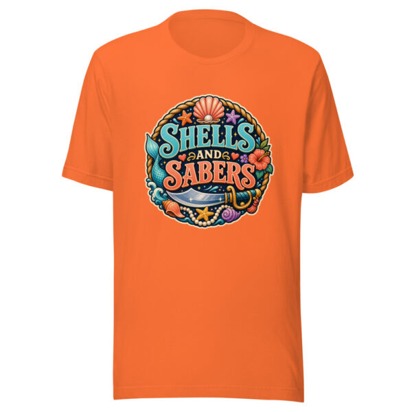 SHELLS AND SABERS Heartbeat-20260623-codex-fallback Graphic Tee mockup 17