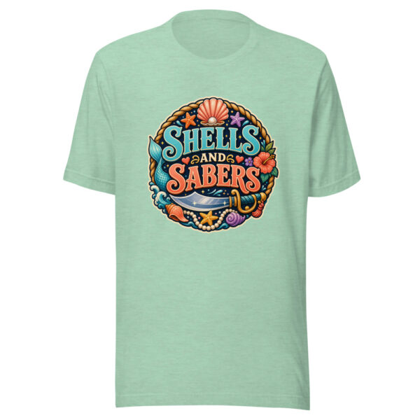SHELLS AND SABERS Heartbeat-20260623-codex-fallback Graphic Tee mockup 24