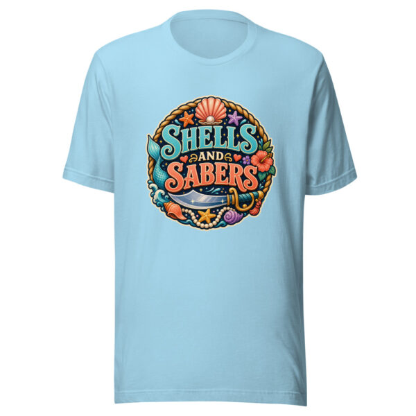 SHELLS AND SABERS Heartbeat-20260623-codex-fallback Graphic Tee mockup 4