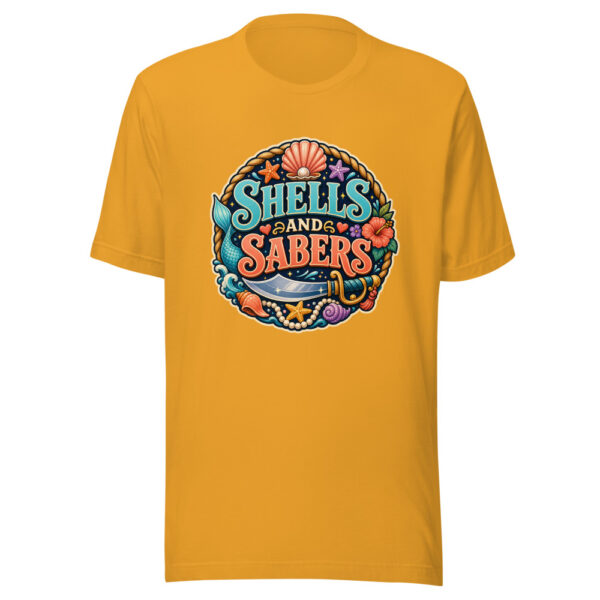 SHELLS AND SABERS Heartbeat-20260623-codex-fallback Graphic Tee mockup 6