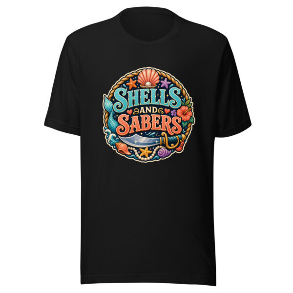 SHELLS AND SABERS Heartbeat-20260623-codex-fallback Graphic Tee mockup 7
