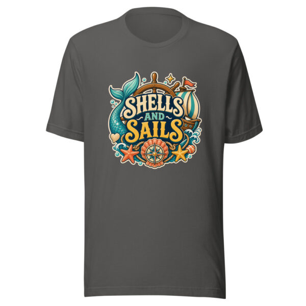 SHELLS AND SAILS Heartbeat-20260624-codex-fallback Graphic Tee mockup 10